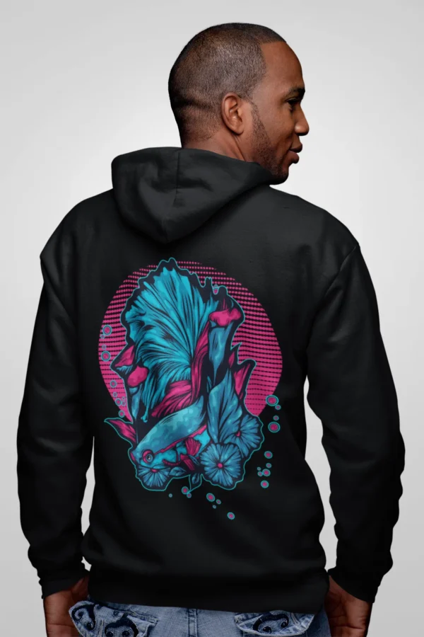 Streetwear Mecha Fish Urban Hoodie