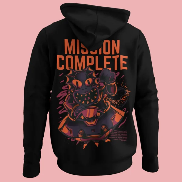 Streetwear Mission Complete Urban Hoodie