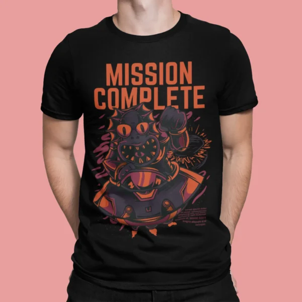 Streetwear Mission Complete Urban T-shirt