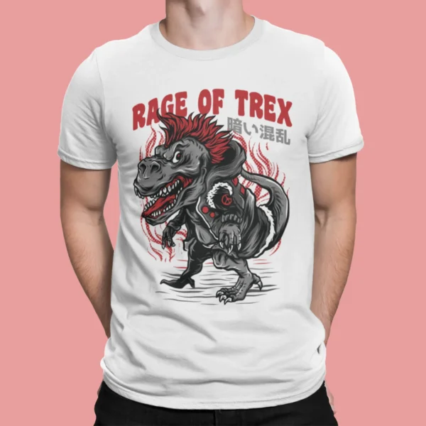 Streetwear Rage Of Trex Urban T-shirt