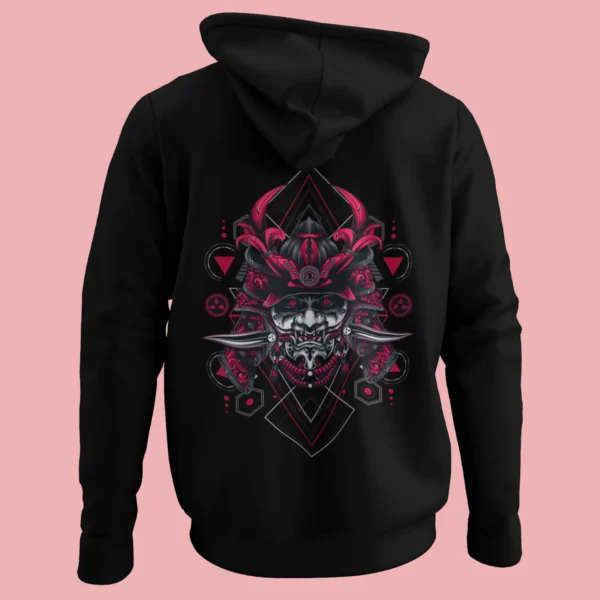 Streetwear Samurai Geometry 2 Urban Hoodie
