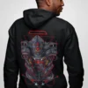 Streetwear Samurai Geometry Urban Hoodie