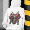 Streetwear Skull Gunner Urban Hoodie