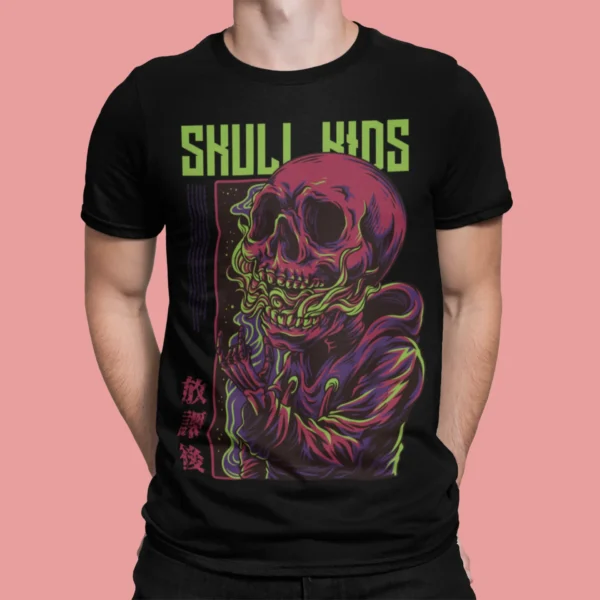 Streetwear Skull Kids Urban Hoodie