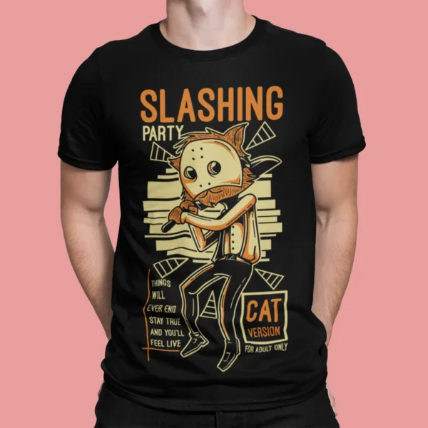 Streetwear Slashing Party Urban T-shirt