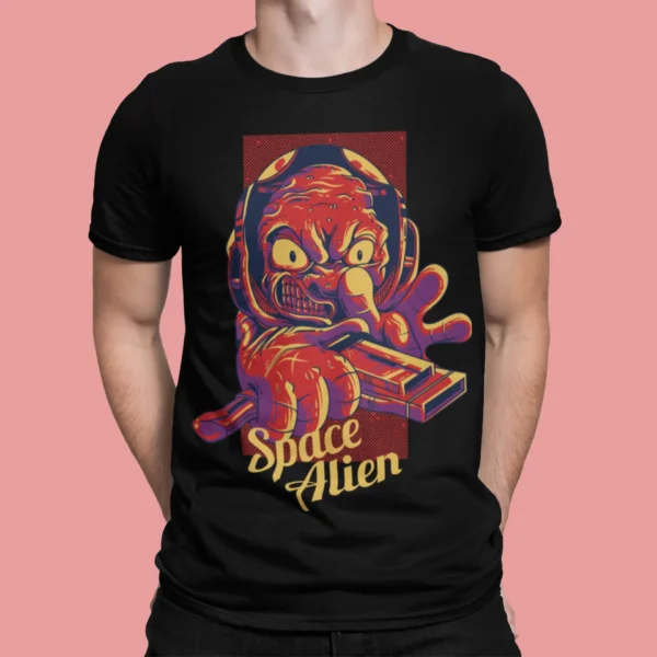 Streetwear Space Alien Urban T-shirt