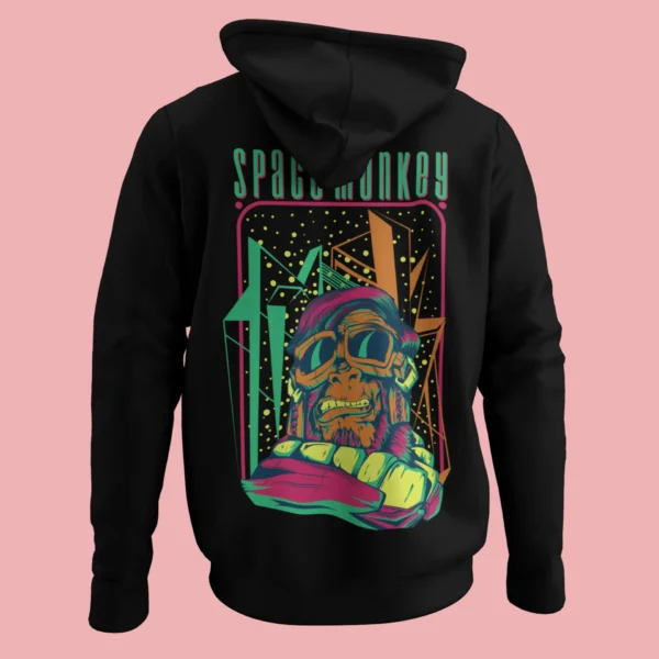 Streetwear Space Monkey Urban Hoodie