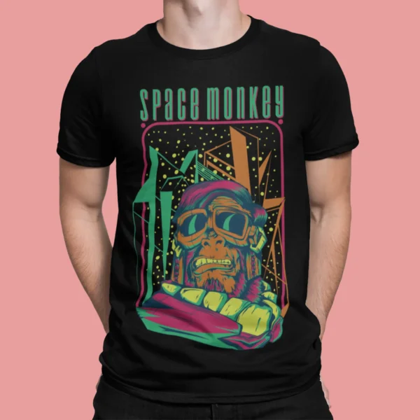 Streetwear Space Monkey Urban T-shirt