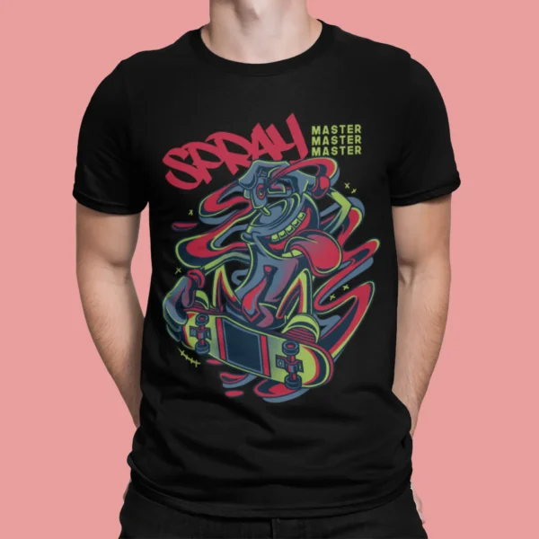 Streetwear Spray Master Urban T-shirt