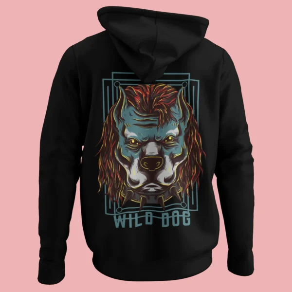 Streetwear Wild Dog Urban Hoodie