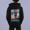 Avengers Captain America Hoodie Avengers Captain America Hoodie