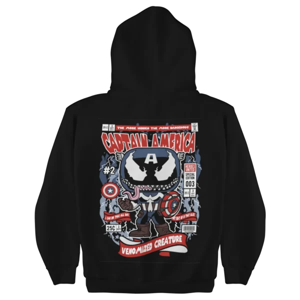Captain America Venomised Hoodie