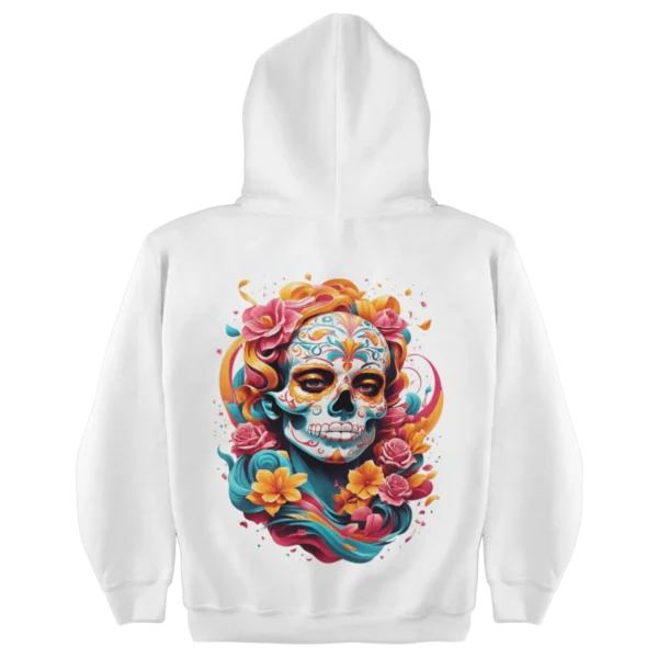 Graffiti Women Skull 2 Hoodie