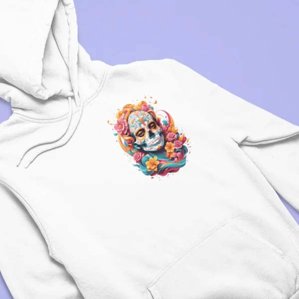Graffiti Women Skull 2 Hoodie