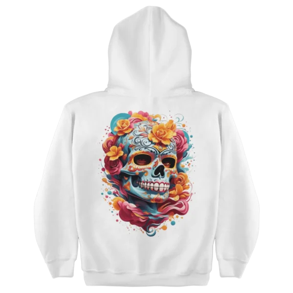 Graffiti Women Skull Hoodie