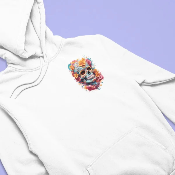 Graffiti Women Skull Hoodie
