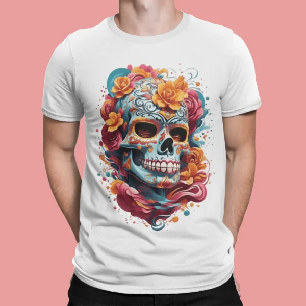 Graffiti Women Skull T-Shirt