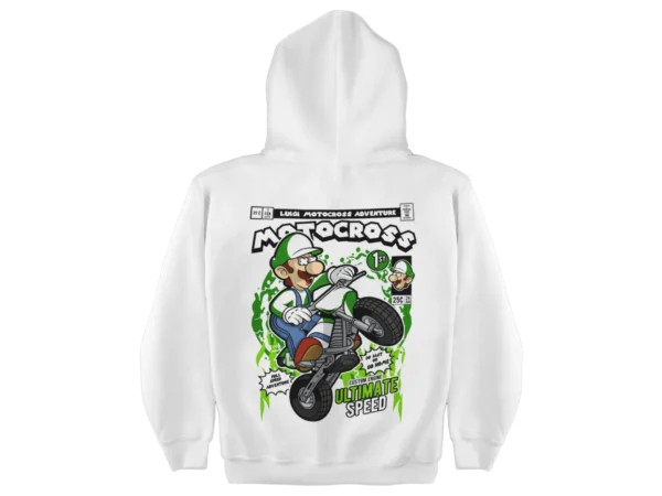 Luigi Motocross Hoodie