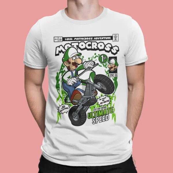 Luigi Motocross T-shirt