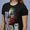 Streetwear Joker You Deserve Urban T-shirt