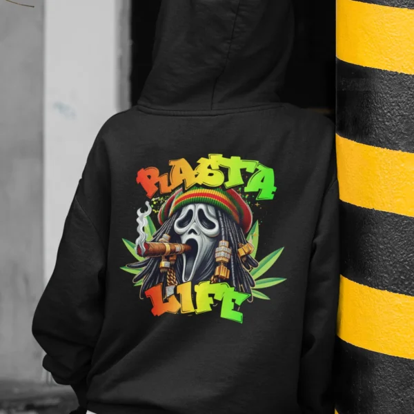 Streetwear Rasta Life Urban Hoodie