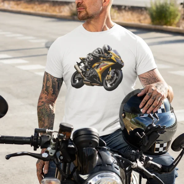 bike racing t-shirt