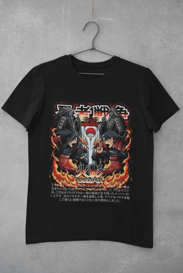 Anime Naruto Uchiha 8 T-Shirt