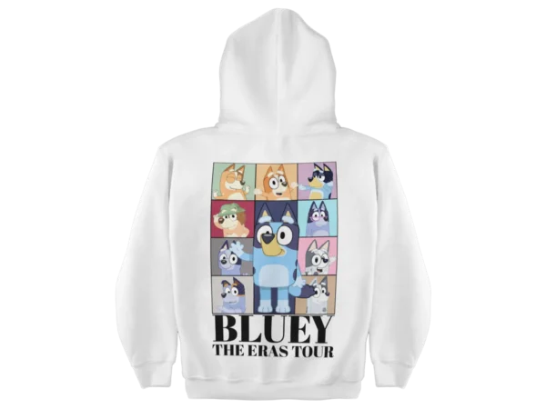 Bluey Cartoon Eras Tour Urban Hoodie
