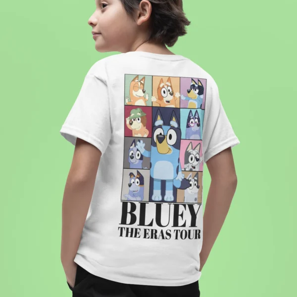 Bluey Cartoon Eras Tour Urban T-shirt