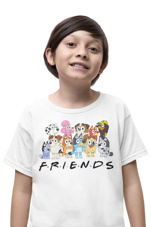 Bluey Cartoon Friends 2 Urban T-shirt