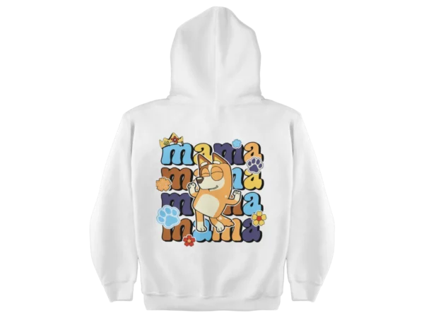 Bluey Mama Cartoon Urban Hoodie