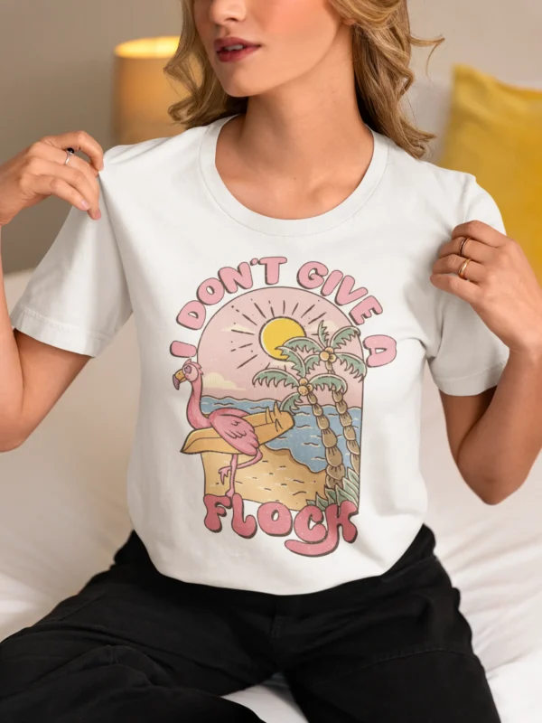 Summer Don't Give A Flock Woman T-shirt
