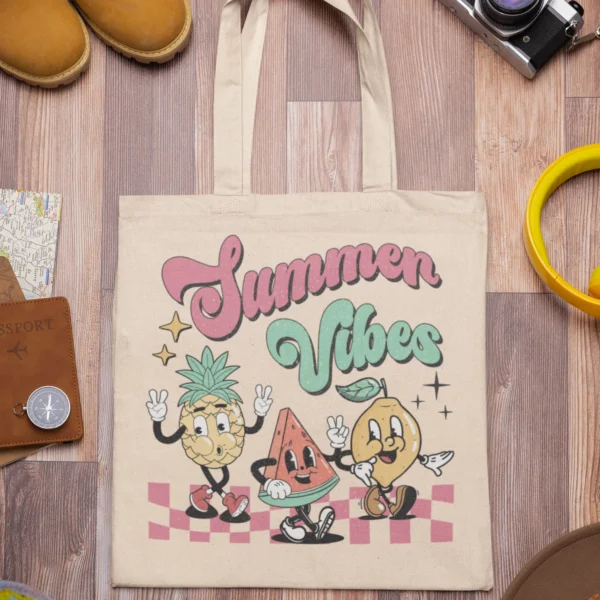Summer Fruits Summer Vibes Tote Bag