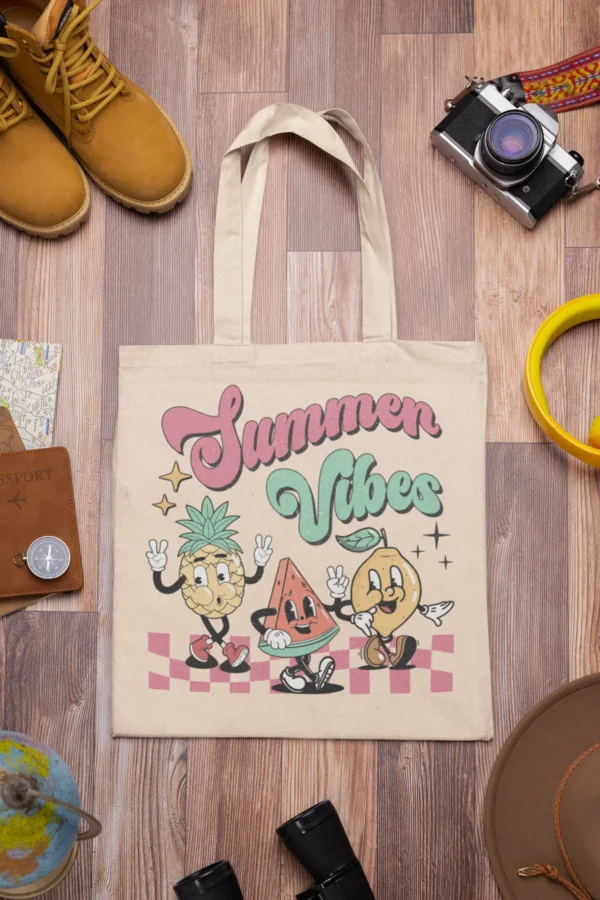 Summer Fruits Summer Vibes Tote Bag