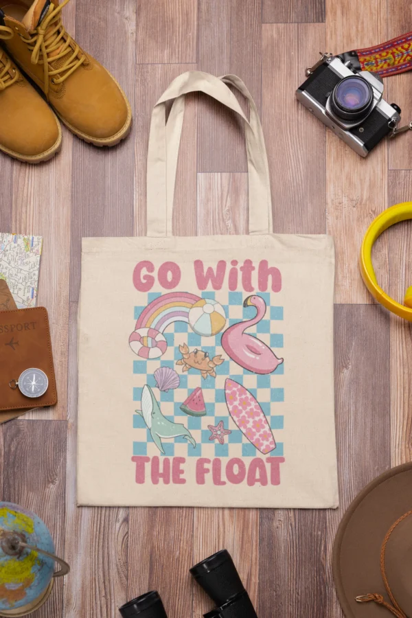 Summer Go With The Float Tote Bag
