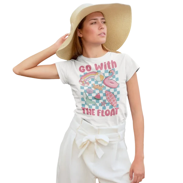 Summer Go With The Float Woman T-shirt