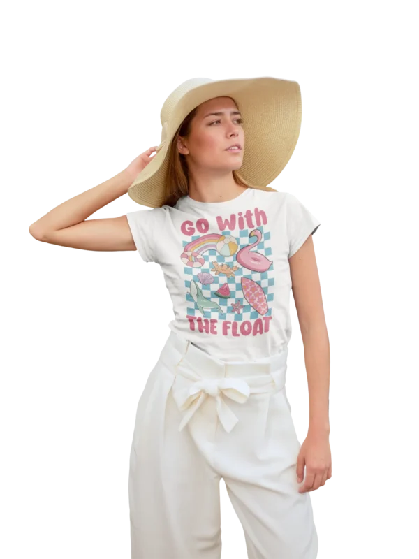 Summer Go With The Float Woman T-shirt