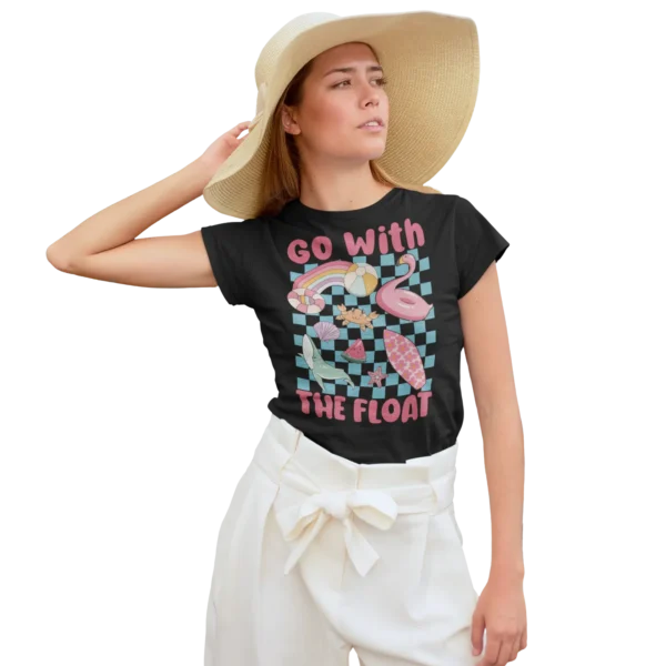 Summer Go With The Float Woman T-shirt