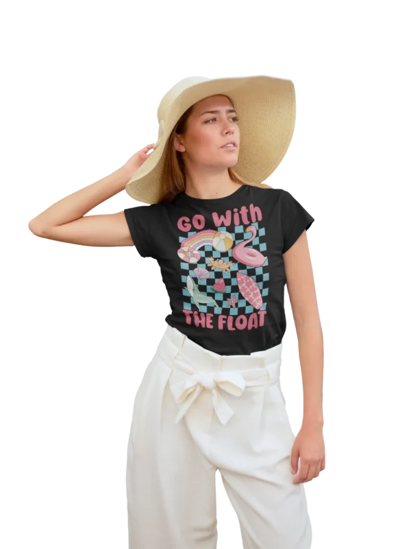 Summer Go With The Float Woman T-shirt