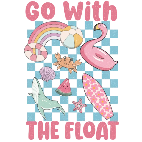 Summer Go With The Float Woman T-shirt