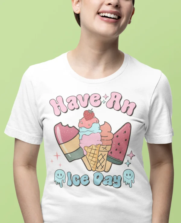 Summer Have An Ice Day Woman T-shirt