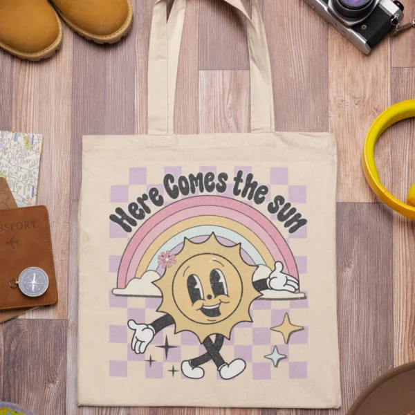 Summer Here Comes The Sun Tote Bag