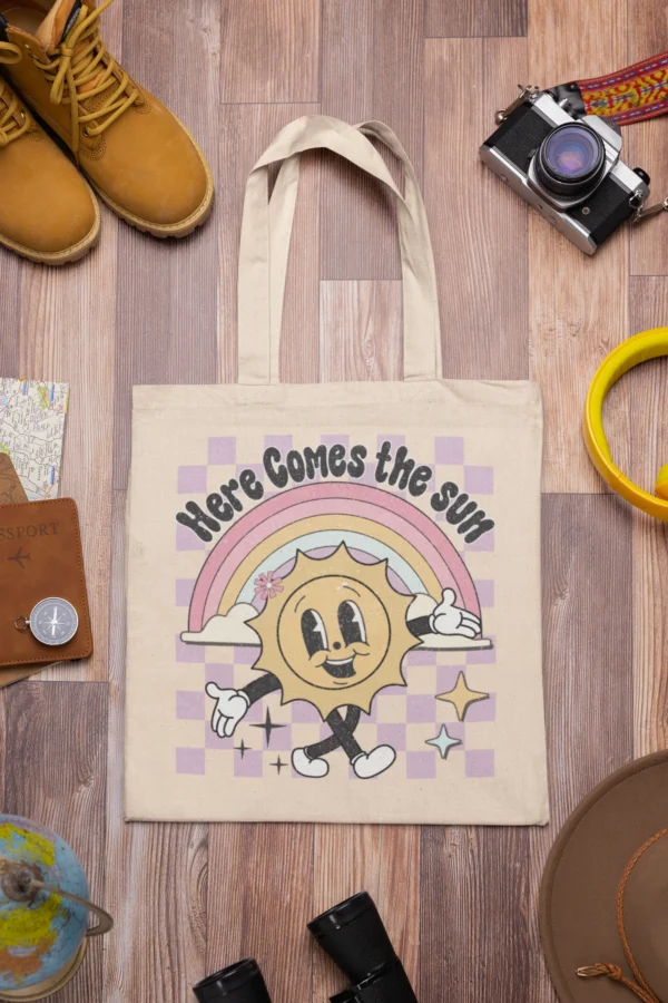 Summer Here Comes The Sun Tote Bag