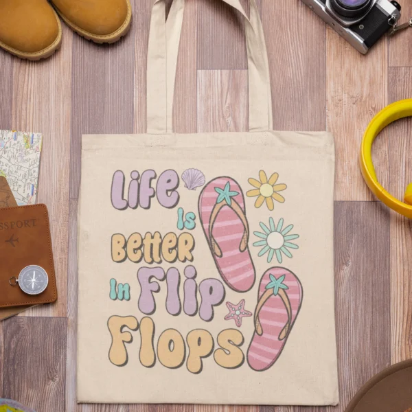 Summer Life Is Better Tote Bag