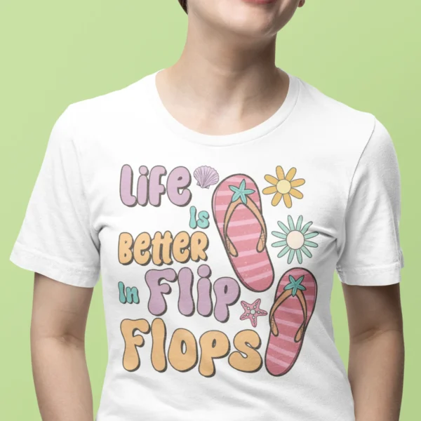 Summer Life Is Better Woman T-shirt
