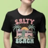 Summer Salty Beach Woman T-shirt