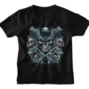 Superheroes Batman 3 Skull T-shirt