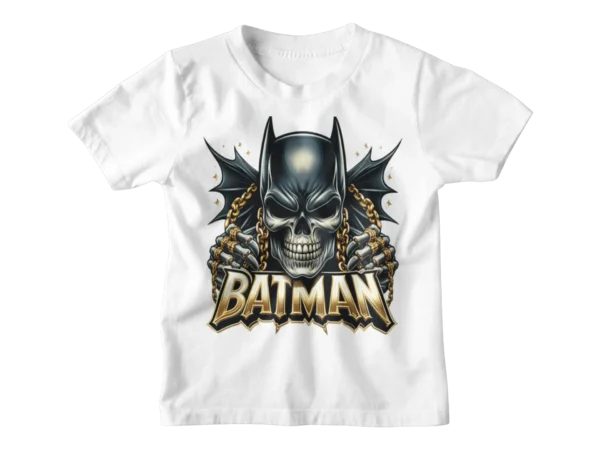 Superheroes Batman Skull T-shirt