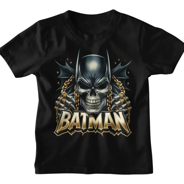 Superheroes Batman Skull T-shirt