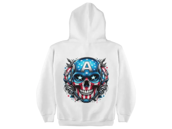 Superheroes Captain America 2 Skull Hoodie